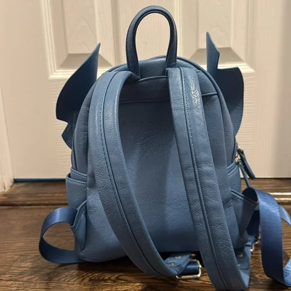 DISNEY PARKS LOUNGEFLY STITCH MINI BACKPACK - Picture 2 of 6